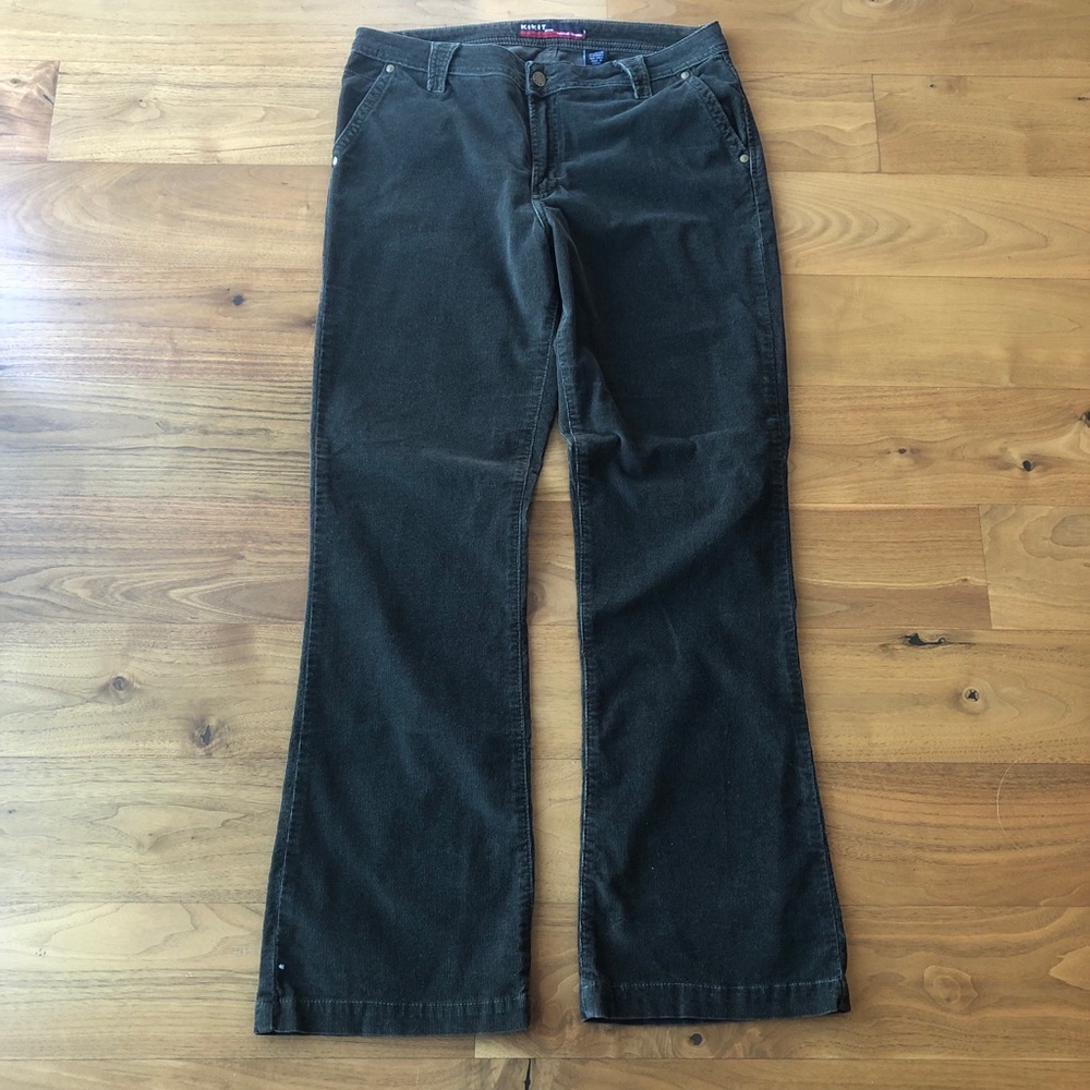 Black corduroy